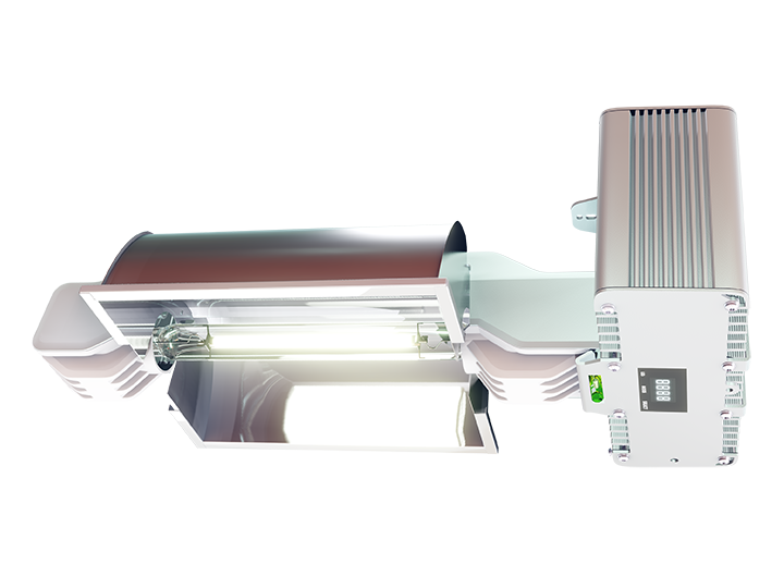 Dimlux Pro Fixture from bottom angle