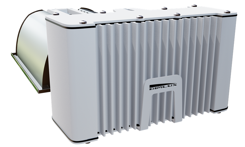 Close Up of Vertical Ballast Design