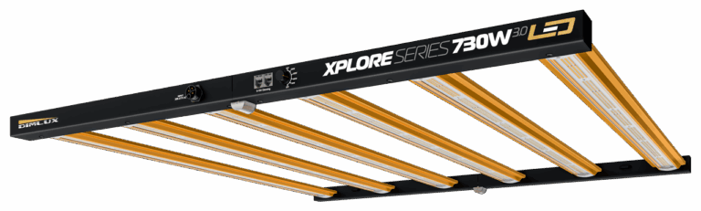 Angled view of Dimlux Xplore Fixture